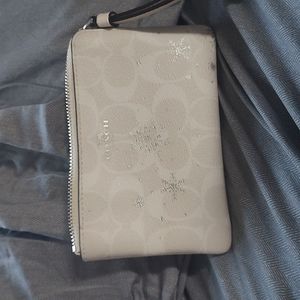 Coach wristlet clutch